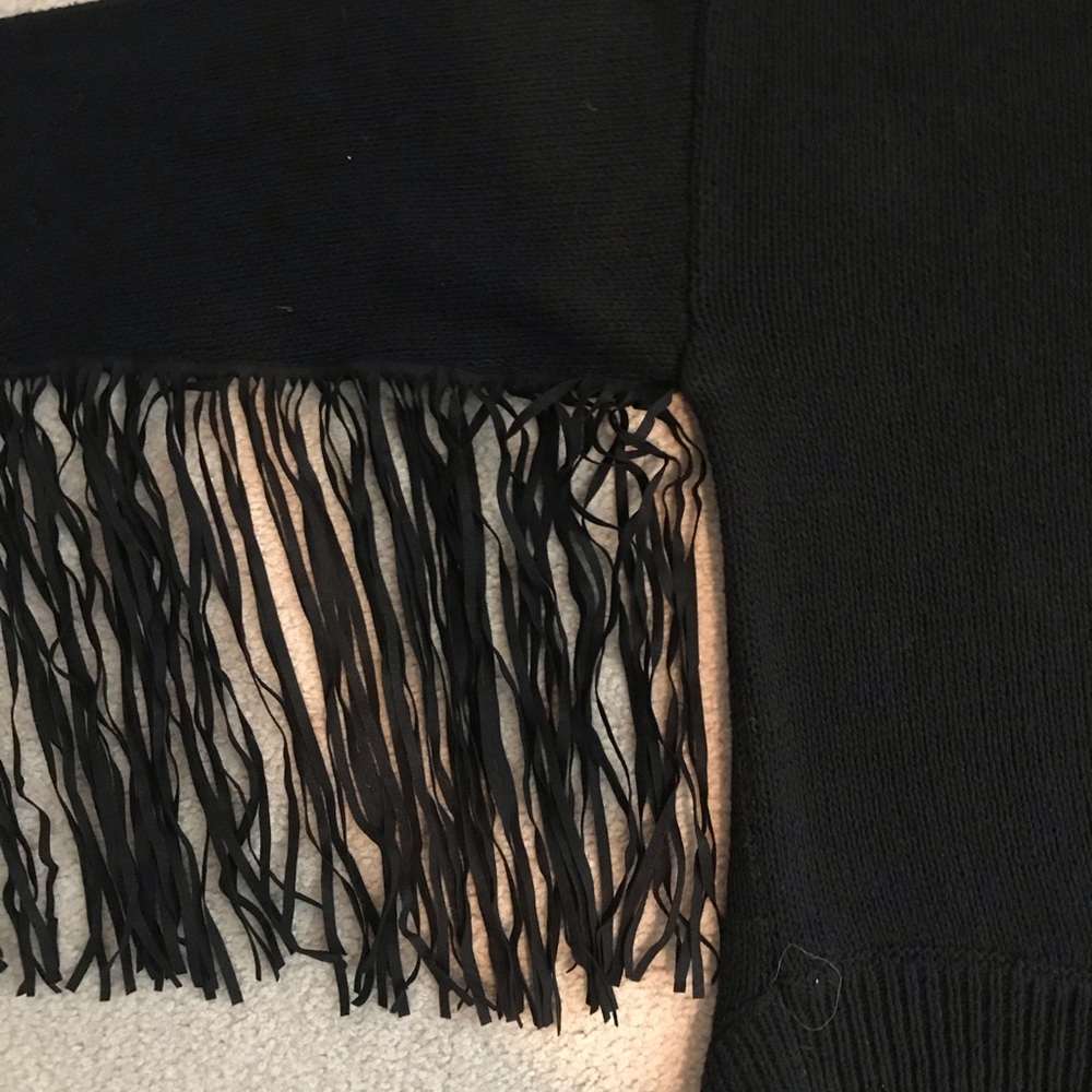 Fringed Knit